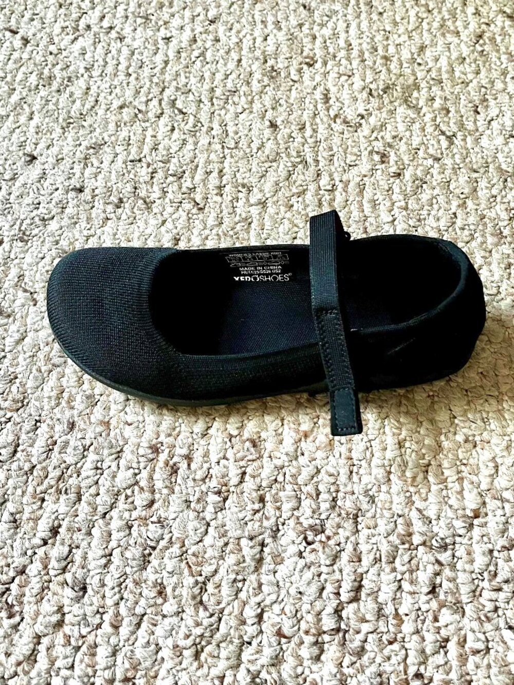 Xero Cassie Knit Minimalist Mary Jane - Black | NWT - Picture 2 of 9